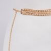 Three-Layer Chain Belt – Iron Layered Waist Chain