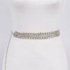 Three-Layer Chain Belt – Iron Layered Waist Chain