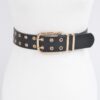 Faux Leather Belt – Structured Minimal Silhouette