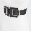 Waist Ring Belt with Modern Ring Accent
