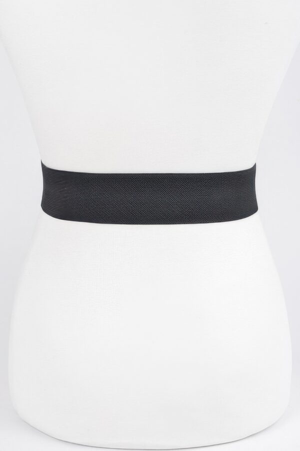 Waist Ring Belt with Modern Ring Accent