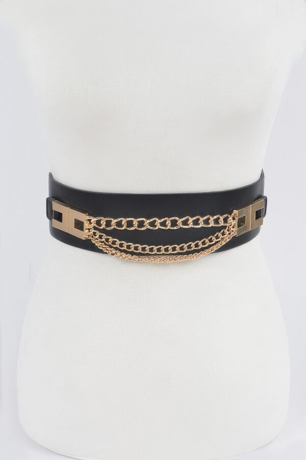 Multi-Layer Chain Plus-Size Elastic Belt