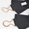 Plus-Size Wide Faux Leather Elastic Belt