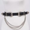 Plus Size Removable Chain Belt – Alloy & PU
