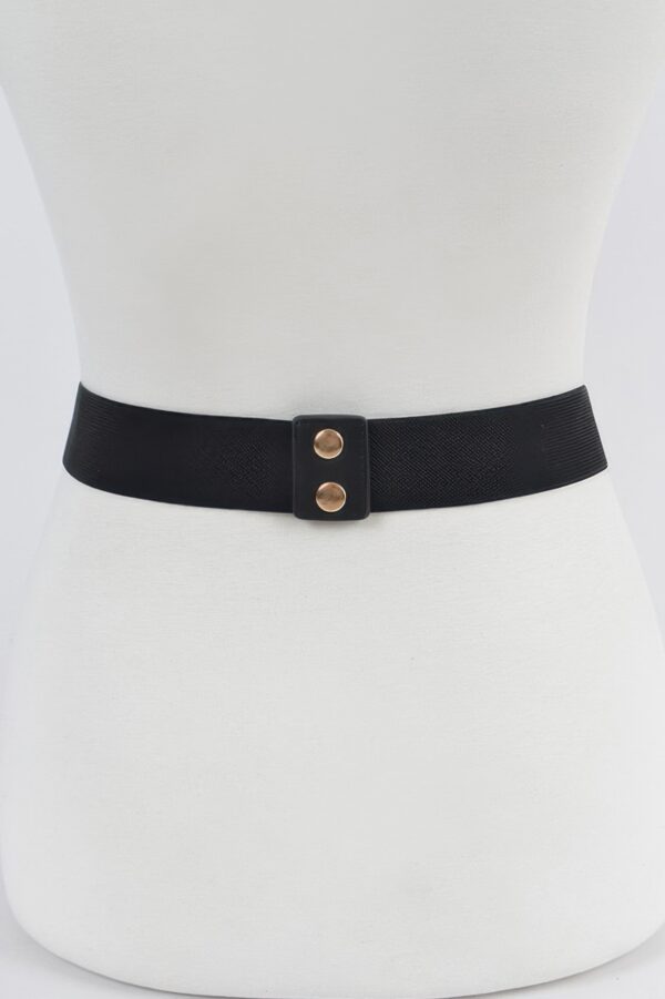 Oversize Chain Elastic Belt – Chain-Inspired Accent