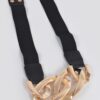 Oversize Chain Elastic Belt – Chain-Inspired Accent