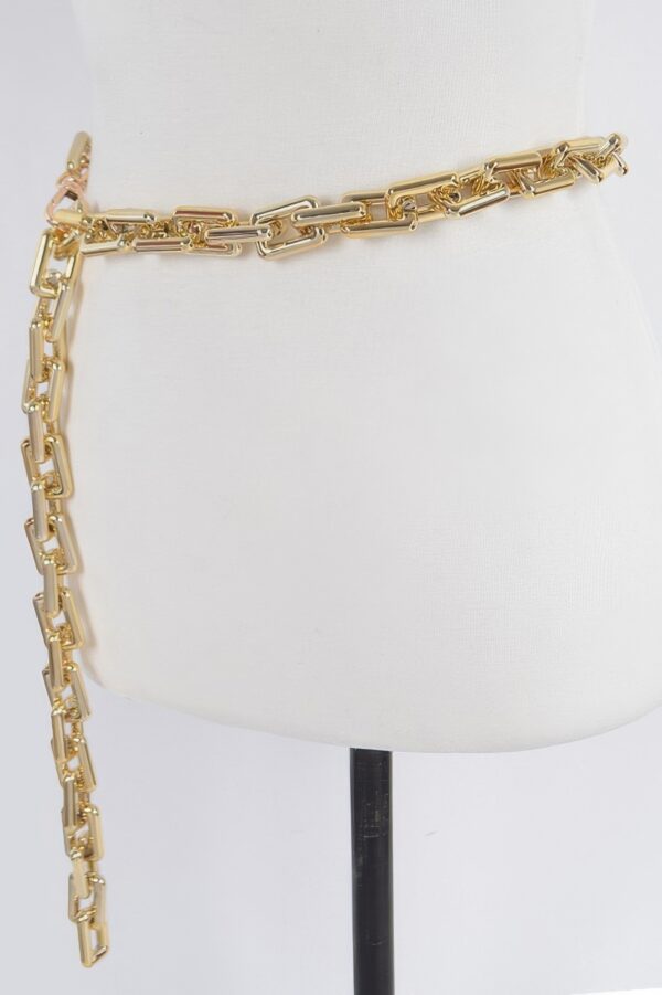 Link Chain Belt – Slim Plastic Chain Accent
