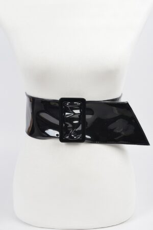 Polyurethane Crossbody Clutch with Adjustable Strap