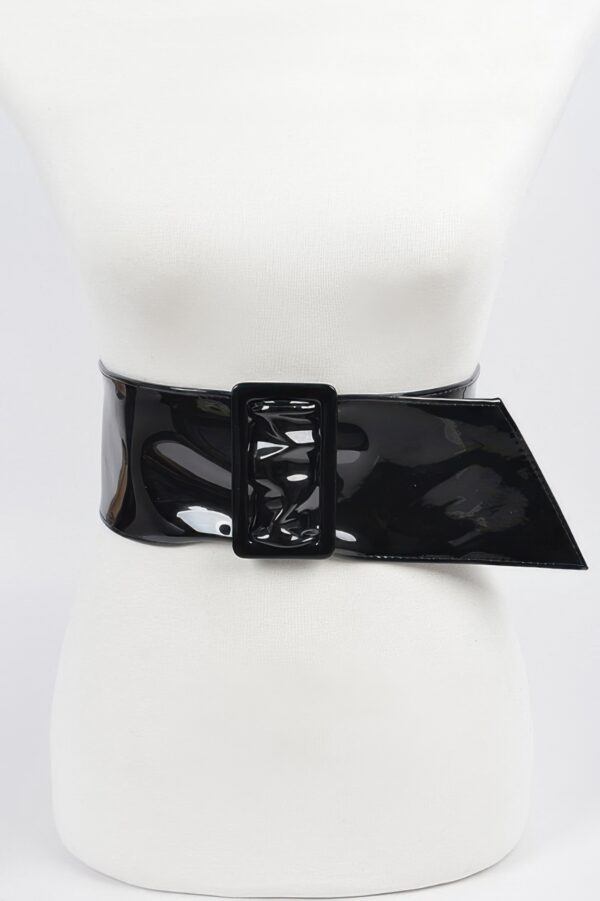 Polyurethane Crossbody Clutch with Adjustable Strap