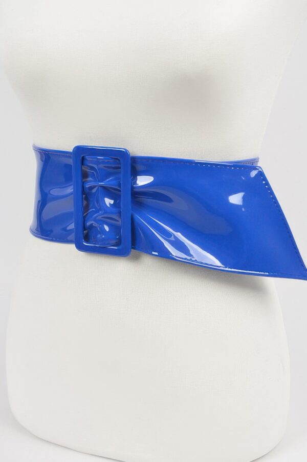 Polyurethane Crossbody Clutch with Adjustable Strap