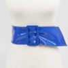 Polyurethane Crossbody Clutch with Adjustable Strap