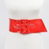 Polyurethane Crossbody Clutch with Adjustable Strap