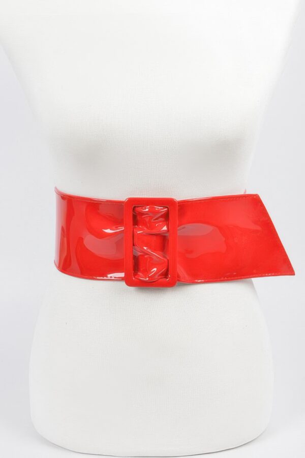 Polyurethane Crossbody Clutch with Adjustable Strap
