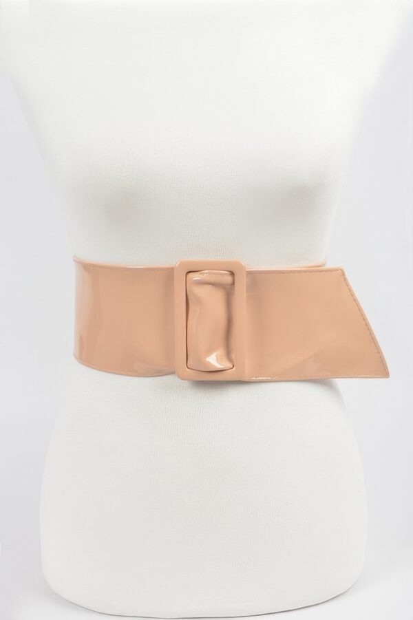 Polyurethane Crossbody Clutch with Adjustable Strap