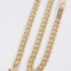 Oversized Chain Buckle Belt with Layered Chains