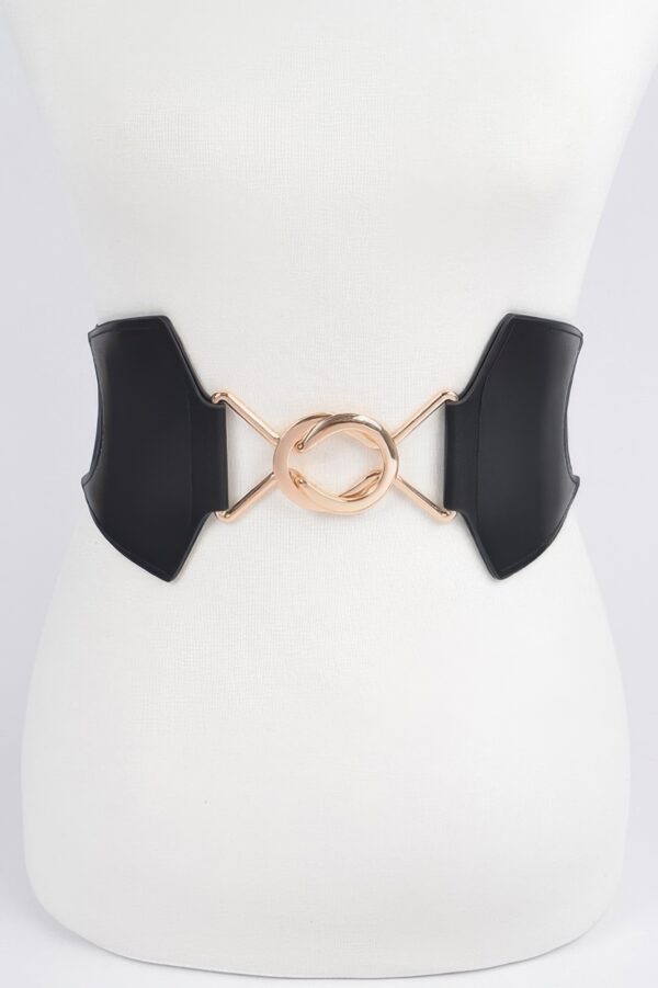 Oversized Metallic Chain Belt – CCB & Iron