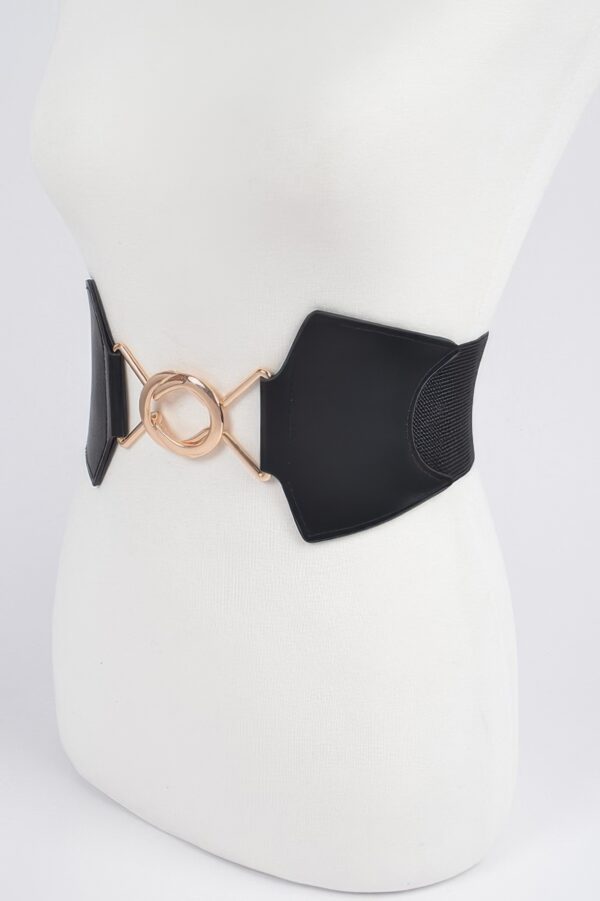 Oversized Metallic Chain Belt – CCB & Iron