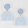 Mini Arch Earrings – Minimal Curved Hoops