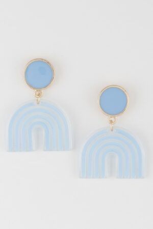 Mini Arch Earrings – Minimal Curved Hoops