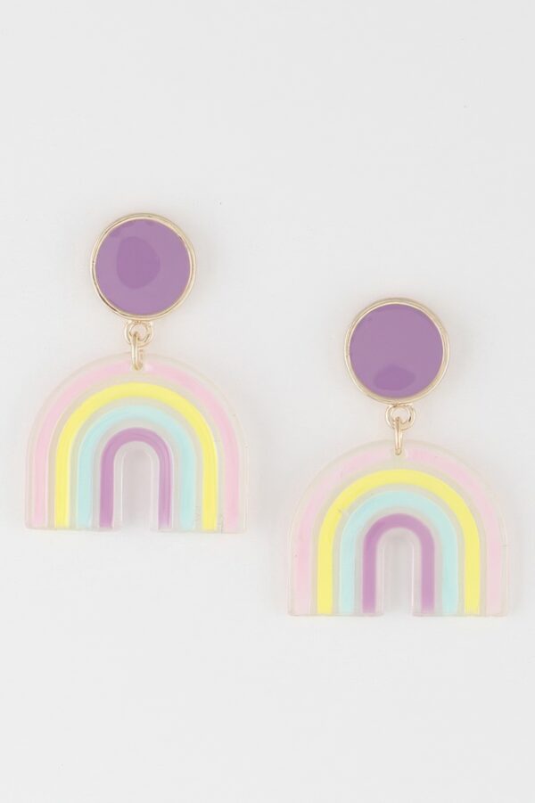 Mini Arch Earrings – Minimal Curved Hoops