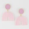 Mini Arch Earrings – Minimal Curved Hoops