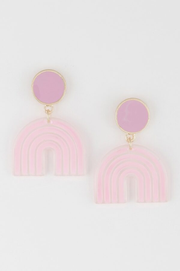 Mini Arch Earrings – Minimal Curved Hoops