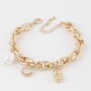 Teddy Bear Chain Bracelet – Playful Polished Charm