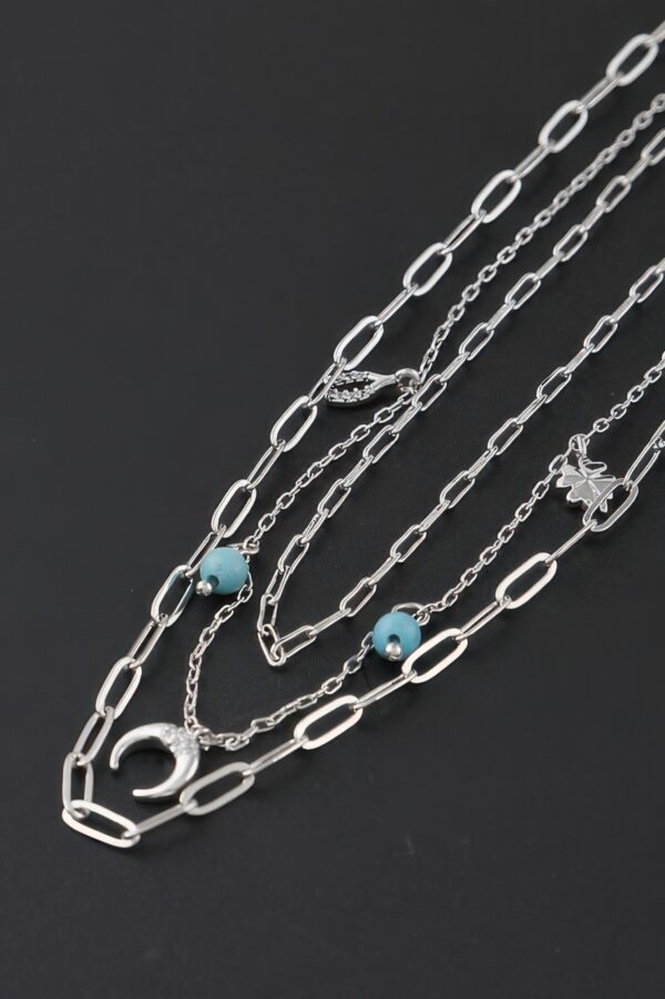 Lucky Charms Link Necklace – Charm-Accented 16-inch Chain