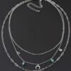 Lucky Charms Link Necklace – Charm-Accented 16-inch Chain