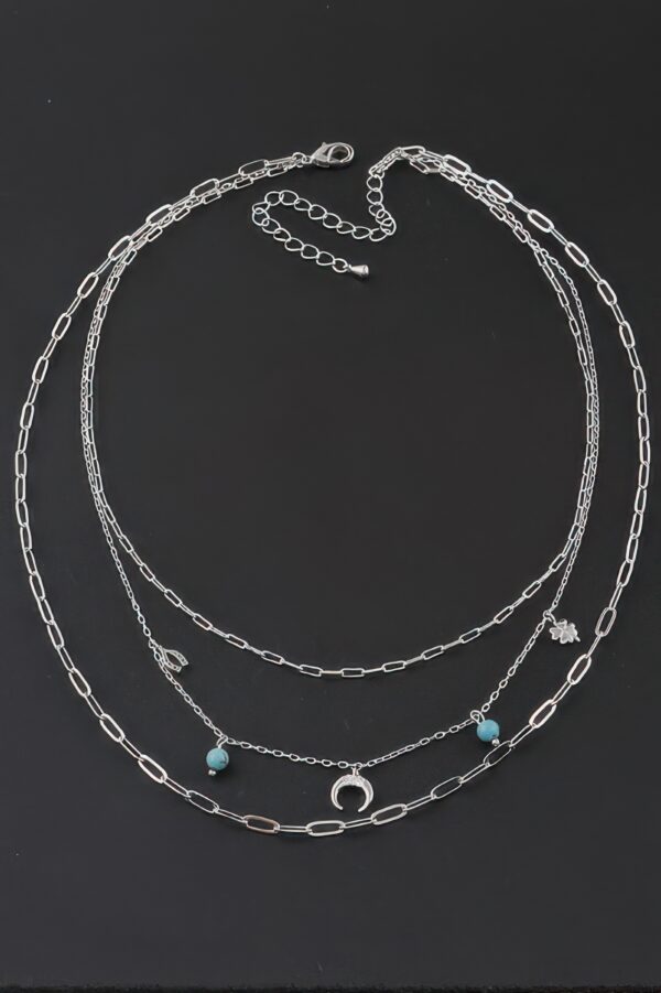 Lucky Charms Link Necklace – Charm-Accented 16-inch Chain