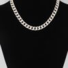 Curb Chain Necklace – 16″ Polished Metal