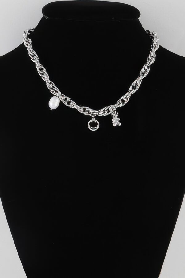 Delicate Charm-Accent Chain Necklace – 16-inch