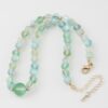 Translucent Bead Necklace – 12-inch Luminous Choker