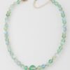 Translucent Bead Necklace – 12-inch Luminous Choker