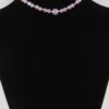Translucent Bead Necklace – 12-inch Luminous Choker