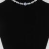 Translucent Bead Necklace – 12-inch Luminous Choker