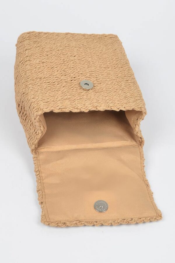 Woven Cotton Mini Backpack – Compact Casual Carryall