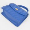 Quilted Top Handle Flap Bag – Structured PU Satchel