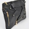 Faux Leather Novelty Bag – Slim Elongated Silhouette