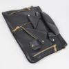 Faux Leather Novelty Bag – Slim Elongated Silhouette