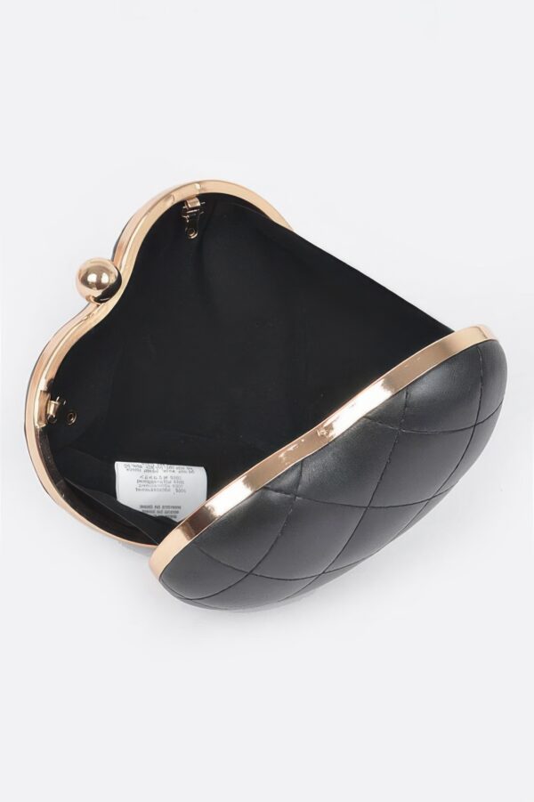 Quilted Heart Crossbody Bag – Playful Heart Shape