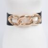Oversized Chain-Link Plus Size Elastic Belt