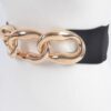 Oversized Chain-Link Plus Size Elastic Belt