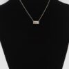 Mama Plate Necklace – Sleek 16-inch Plate Pendant