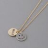 Smiley Pendant Necklace – Polished Happy Face Charm