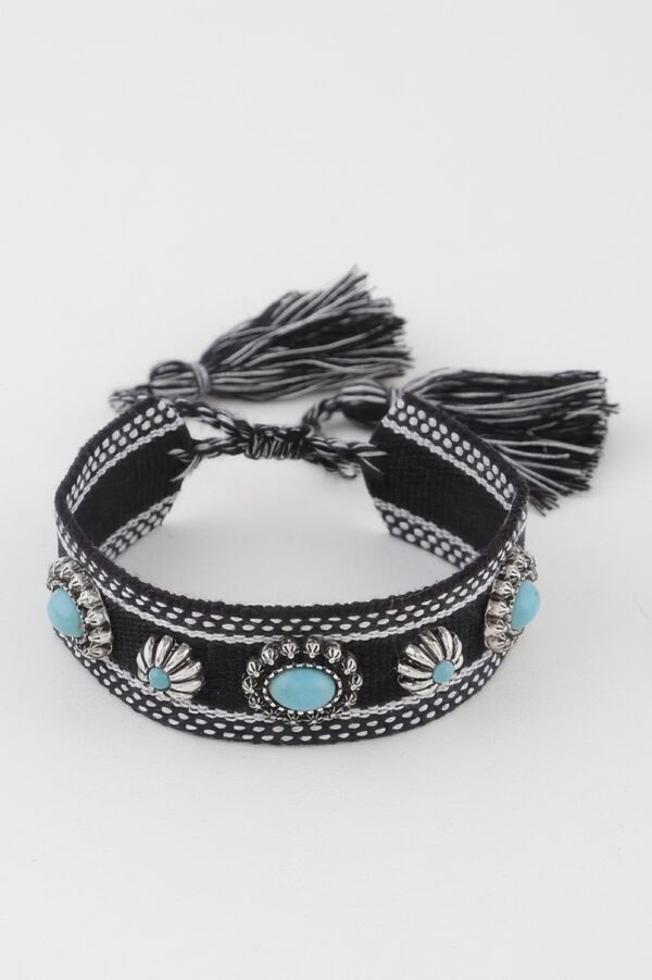 Braided Bracelet – Vintage Textured Stackable Cuff