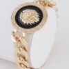 Lion Motif Chain Bracelet – Vintage-Inspired Edge