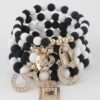 Beaded Charm Bracelet – Textured Beads & Charms