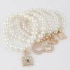 Beaded Charm Bracelet – Textured Beads & Charms
