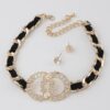 Oo Chain Star-Accent Choker Necklace